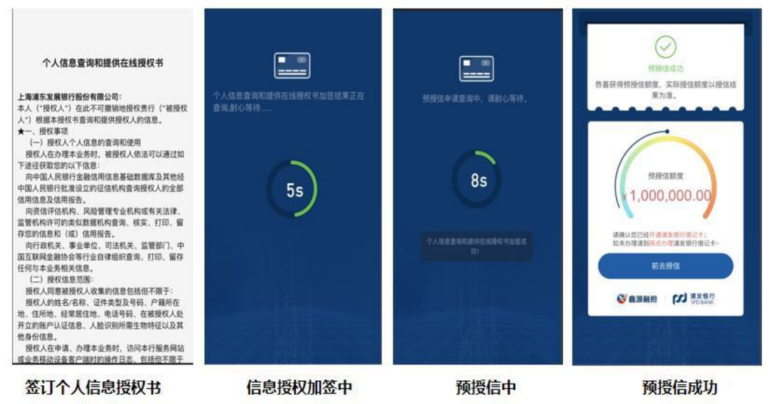 浦惠税贷申请步骤