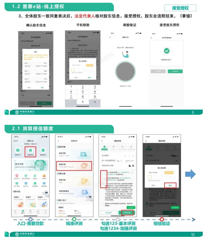 农业银行微捷贷申请操作流程