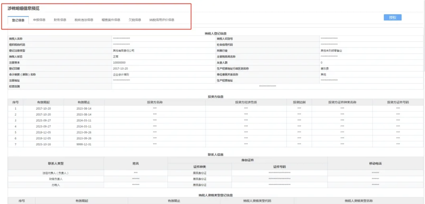 新版税局授权流程