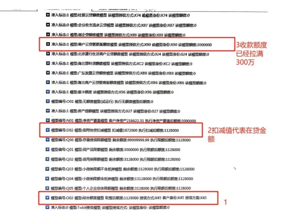 建行惠懂你查档模型