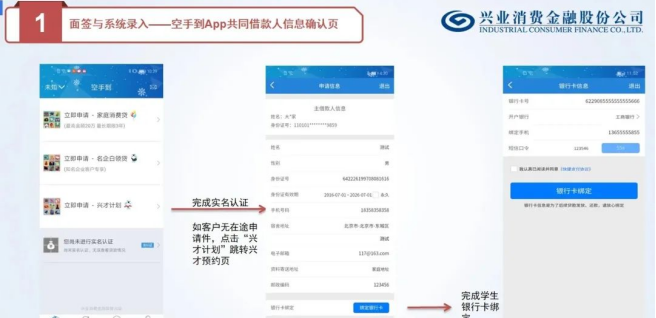 兴业消金兴才贷申请操作流程