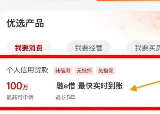 工商银行融e借