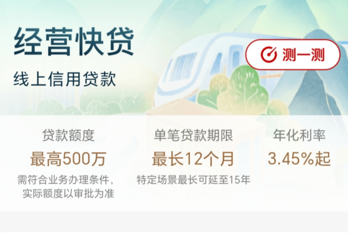 工商银行经营快贷