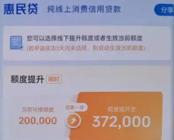 交通银行惠民贷