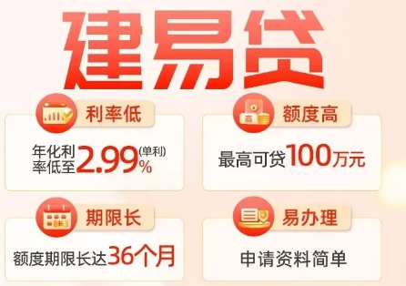 建行建易贷