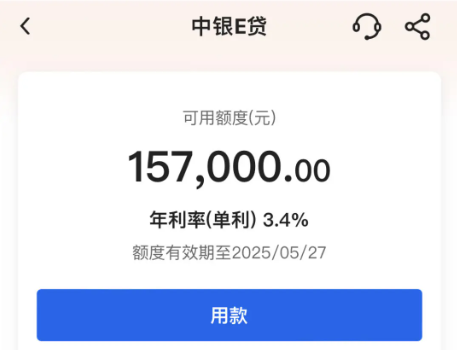 中银e贷