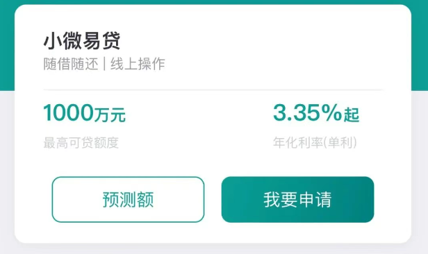 小微易贷