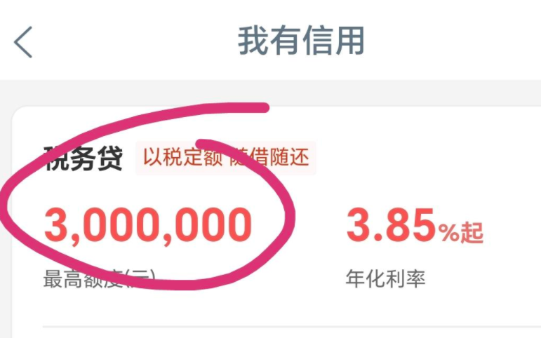工商银行税务贷
