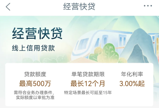 经营快贷