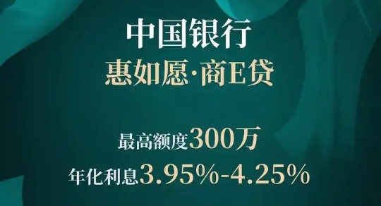 ​​中国银行商e贷线上初审好过吗？中国银行商e贷额度怎么样？​​