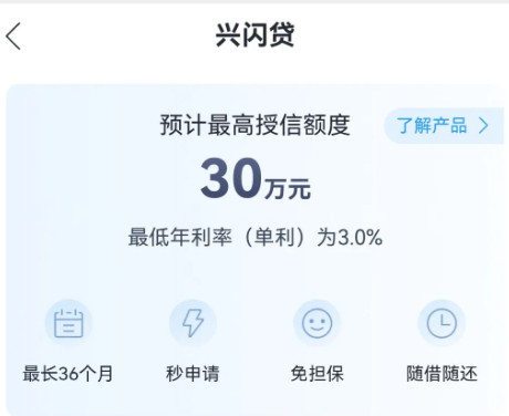 兴闪贷申请条件是什么？兴闪贷放款后怎么转不出来？