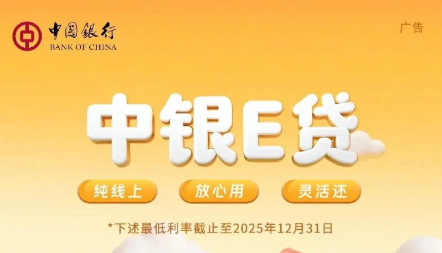 中银e贷 中银e贷