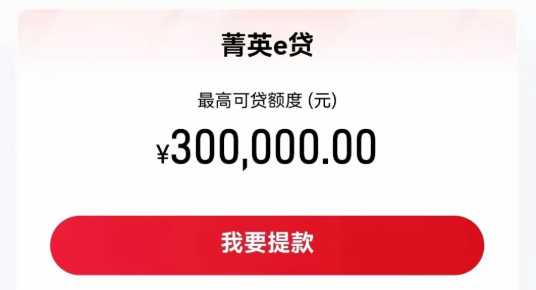 菁英e贷最高30万查询要求宽松  菁英e贷申请条件和办理流程