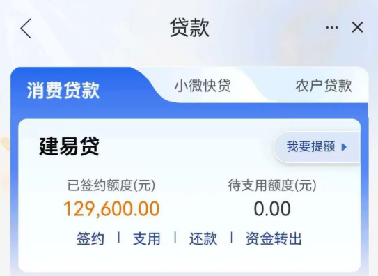 建行建易贷额度与什么有关系？建易贷10大风控点须知