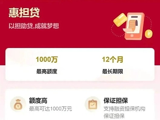 中国银行惠担贷风控解读  中行惠担贷申请流程须知