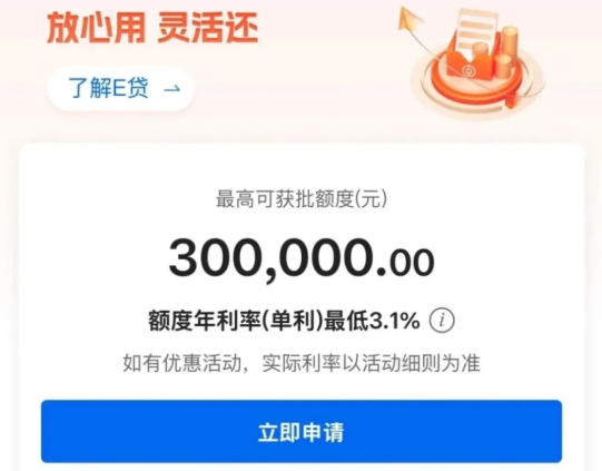 中银e贷为什么受欢迎？中银e贷哪些人可以申请到大额？