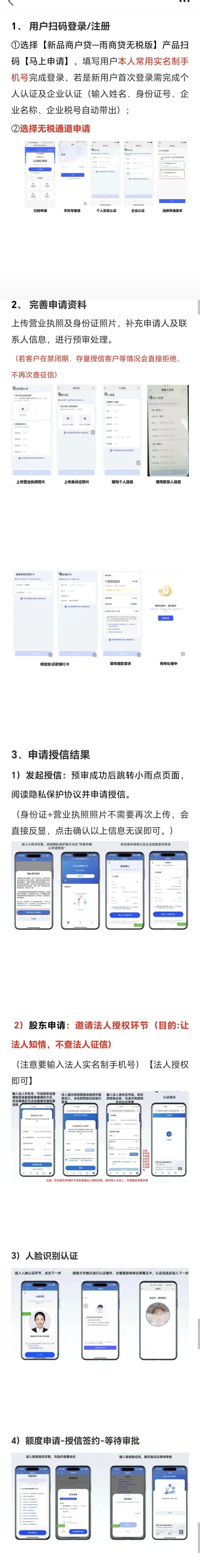 雨商贷无税版