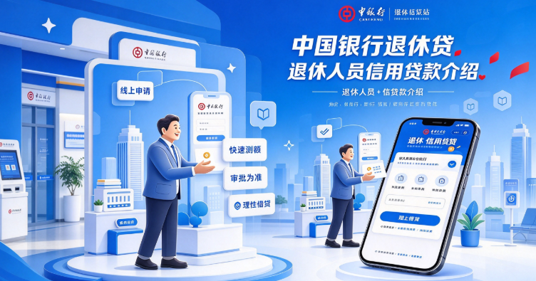 中国银行退休贷好申请吗？办理中行退休贷要什么条件？