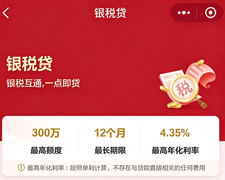 中行银税贷